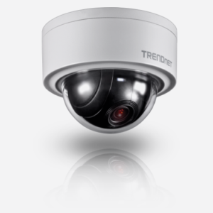 Indoor / Outdoor 3 MP Motorized PTZ Dome Network Camera